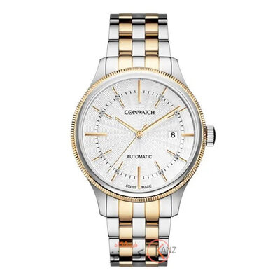 ساعت مچی عقربه ای مردانه کوین واچ (CoinWatch) مدل C198TWH