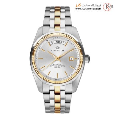 ساعت مچی عقربه ای مردانه کوین واچ (CoinWatch) مدل C138TWH