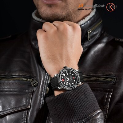ساعت مچی عقربه ای  مردانه سوئیس میلیتاری (SWISS MILITARY) SMWGL0002001-SET