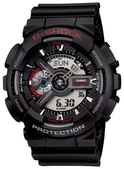 ساعت مچی یونیسکس کاسیو G SHOCK مدل GA-110-1ADR