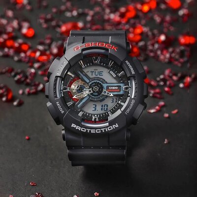 ساعت مچی یونیسکس کاسیو G SHOCK مدل GA-110-1ADR