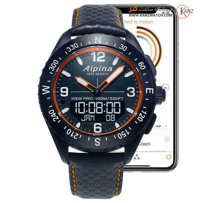 ساعت مچی عقربه ای مردانه, مردانه(هوشمند) آلپینا (Alpina) مدل AL-283LNO5NAQ6L