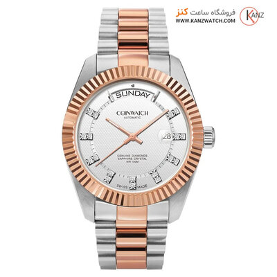 ساعت مچی عقربه ای مردانه کوین واچ (CoinWatch) مدل C109RWX