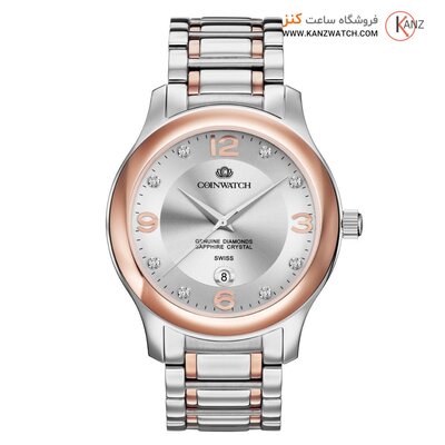 ساعت مچی عقربه ای مردانه کوین واچ (CoinWatch) مدل C132RSN