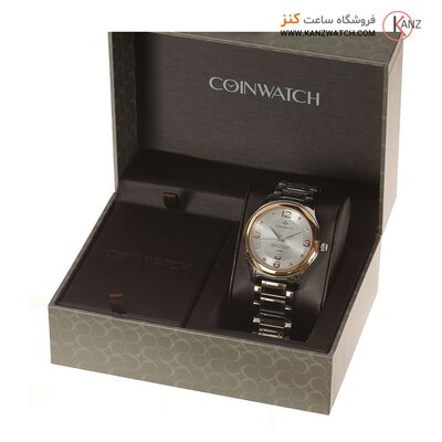 ساعت مچی عقربه ای مردانه کوین واچ (CoinWatch) مدل C132RSN