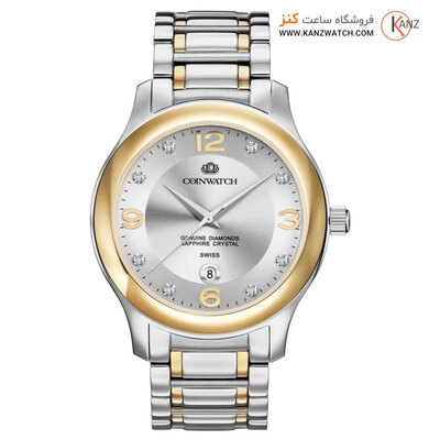 ساعت مچی عقربه ای مردانه کوین واچ (CoinWatch) مدل C132TSN