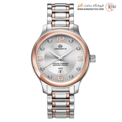 ساعت مچی عقربه ای زنانه کوین واچ (CoinWatch) مدل C133RSN