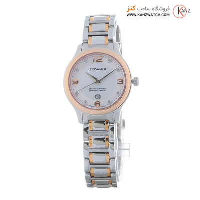 ساعت مچی عقربه ای زنانه کوین واچ (CoinWatch) مدل C133RSN