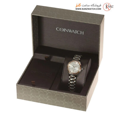 ساعت مچی عقربه ای زنانه کوین واچ (CoinWatch) مدل C133RSN