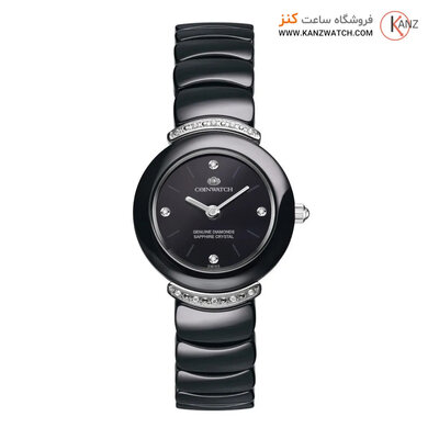 ساعت مچی عقربه ای زنانه کوین واچ (CoinWatch) مدل C162SBK