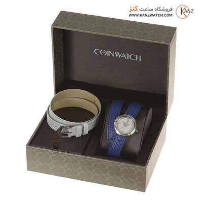 ساعت مچی عقربه ای زنانه کوین واچ (CoinWatch) مدل C174RBU