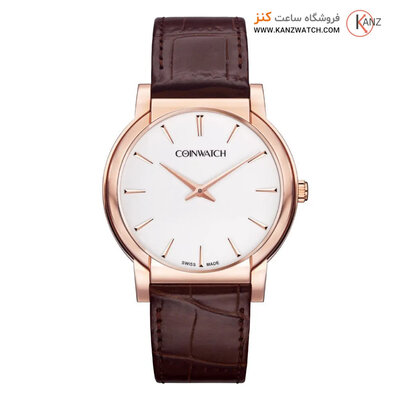 ساعت مچی عقربه ای مردانه کوین واچ (CoinWatch) مدل C177RWL