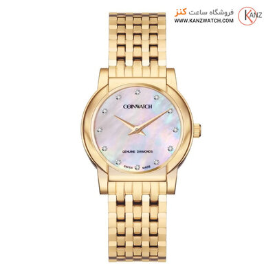 ساعت مچی عقربه ای زنانه کوین واچ (CoinWatch) مدل C178KWH