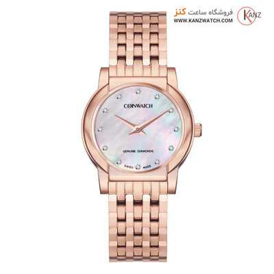 ساعت مچی عقربه ای زنانه کوین واچ (CoinWatch) مدل C178RWH