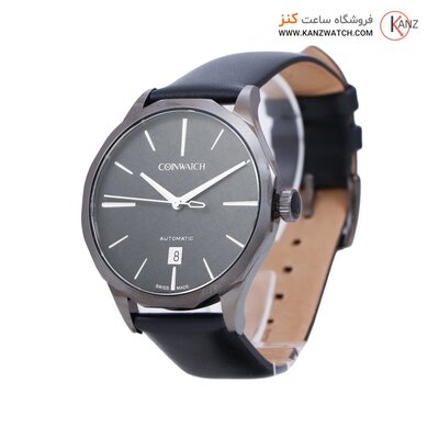 ساعت مچی عقربه ای مردانه کوین واچ (CoinWatch) مدل C190BBL