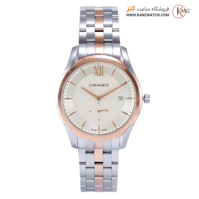 ساعت مچی عقربه ای مردانه کوین واچ (CoinWatch) مدل C192RWH