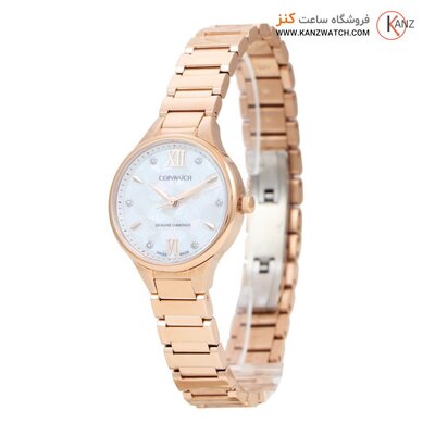 ساعت مچی عقربه ای زنانه کوین واچ (CoinWatch) مدل C194RWH
