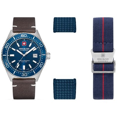 ساعت مچی عقربه ای مردانه سوئیس میلیتاری هانوا (Swiss Military Hanowa) مدل SMWGB0004902-SET