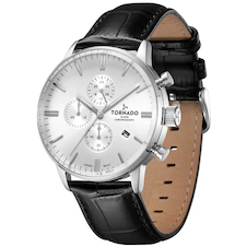 عکس ساعت مچی مردانه تورنادو T6102-SLBW