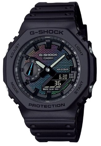 عکس ساعت مچی یونیسکس کاسیو جی شاک مدل GA-2100RW-1ADR